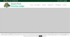 Desktop Screenshot of greenpark-countrylodge.com
